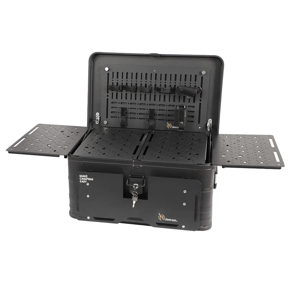 Expandable Modular Camping Storage Box with 13.2-Gallon Capacity