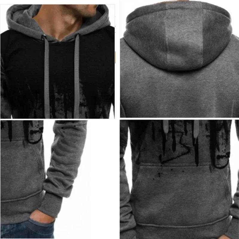 Men's Casual Hoodie and Sweatpants Two Piece Tracksuit Set