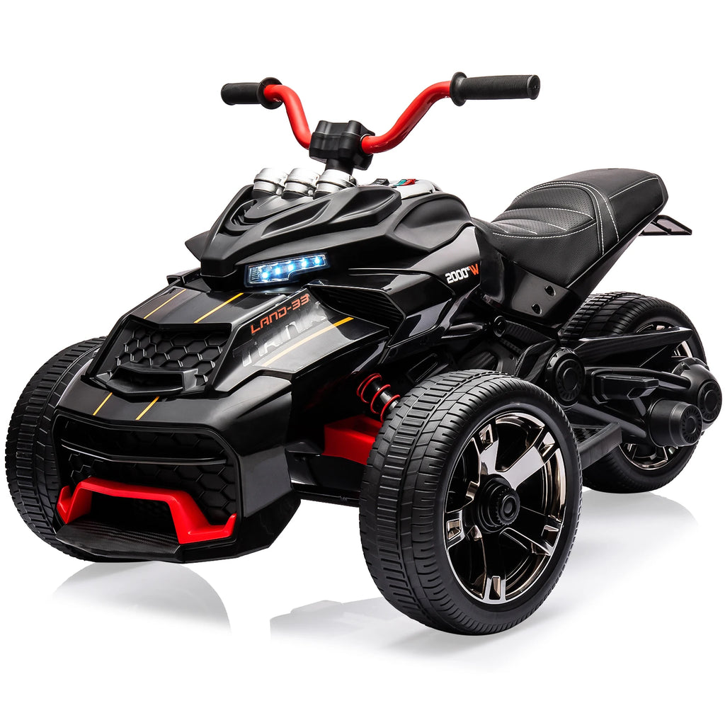Kids 12V Battery Powered Electric Ride on ATV 3 Wheeler Toy Car