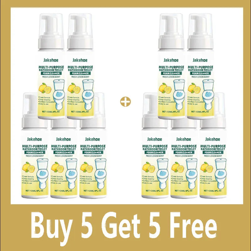 Active Foam Bathroom Cleaner and Toilet Deodorizer Spray