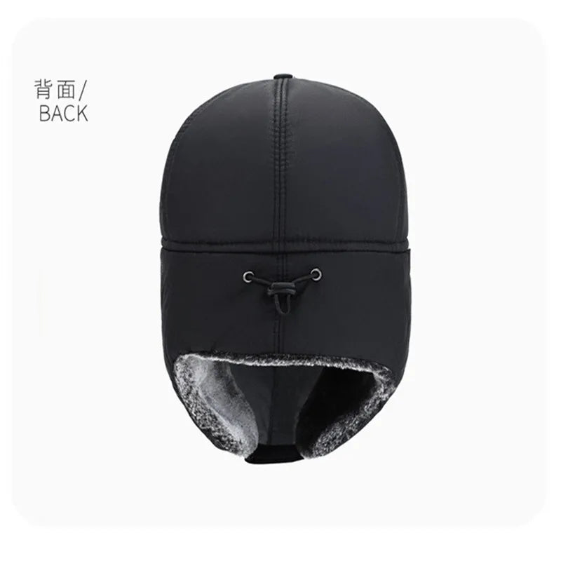 Unisex Winter Thermal Faux Fur Baseball Trapper Hat