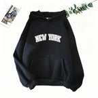 Women's Printed Hoodie Sweatshirt Jogger Pants Set