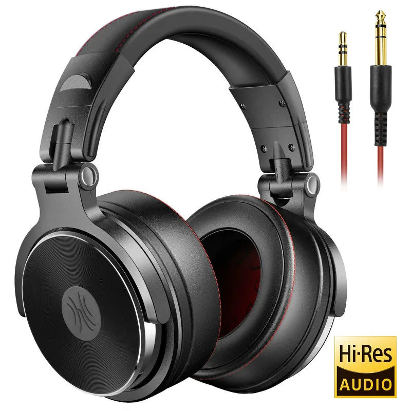 HiFi Wired Over Ear Studio DJ Monitor Headphones Pro 50