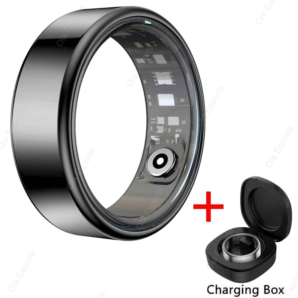 Smart Ring Fitness Tracker Heart Rate Sleep Monitor Waterproof