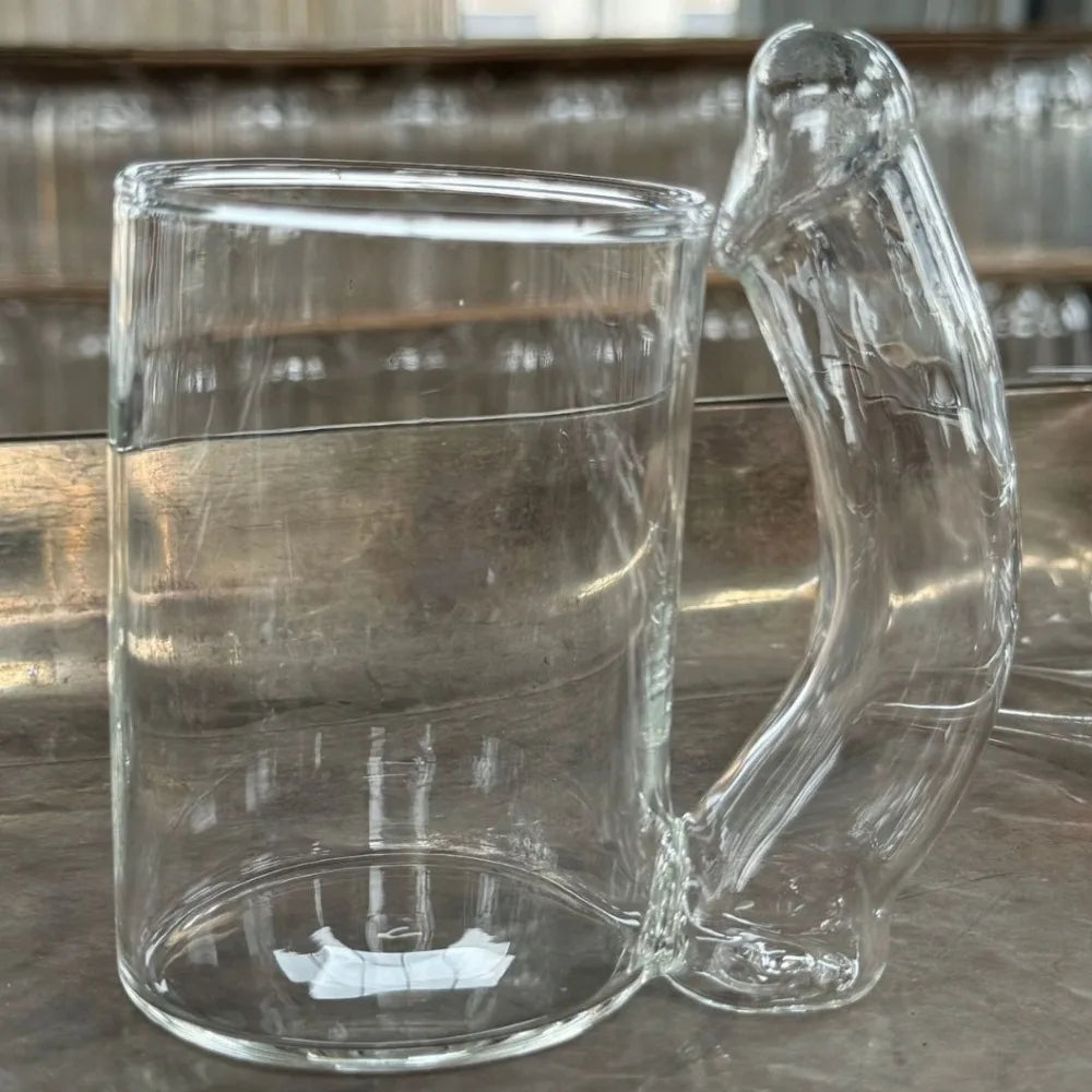 Novelty D-Cup Shaped Glass and Thick Cocktail Beverage Mug