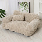 Winter Warm Removable Washable Thickened Plush Pet Sofa Bed