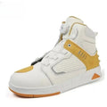 Men's Fashion Leather Breathable Anti-Slip Motorcycle Ankle Boots