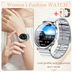 Women's Smart Watch with 1.32" AMOLED Touchscreen and Bluetooth Call