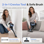 Cordless Stick Vacuum Cleaner with Anti-Tangle Brush 500W