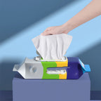 Kitchen Degreasing Cleaning Wipes and Disposable Wet Towels