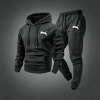 Men's Casual Hoodie and Sweatpants Two Piece Tracksuit Set