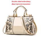 Women's Shiny Patent Leather Shoulder Messenger Bag