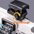 Dual Mode Electric Manual Soft Bullet Dart Blaster Toy Gun with Scope
