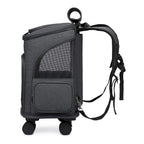 Large Capacity Breathable Pet Trolley Bag