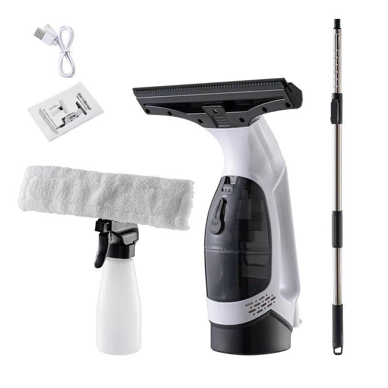 Cordless Electric Window Cleaner Machine with Squeegee