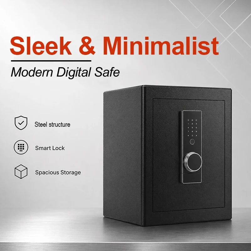 Biometric Fingerprint Safe Box and Solid Steel Security Cabinet