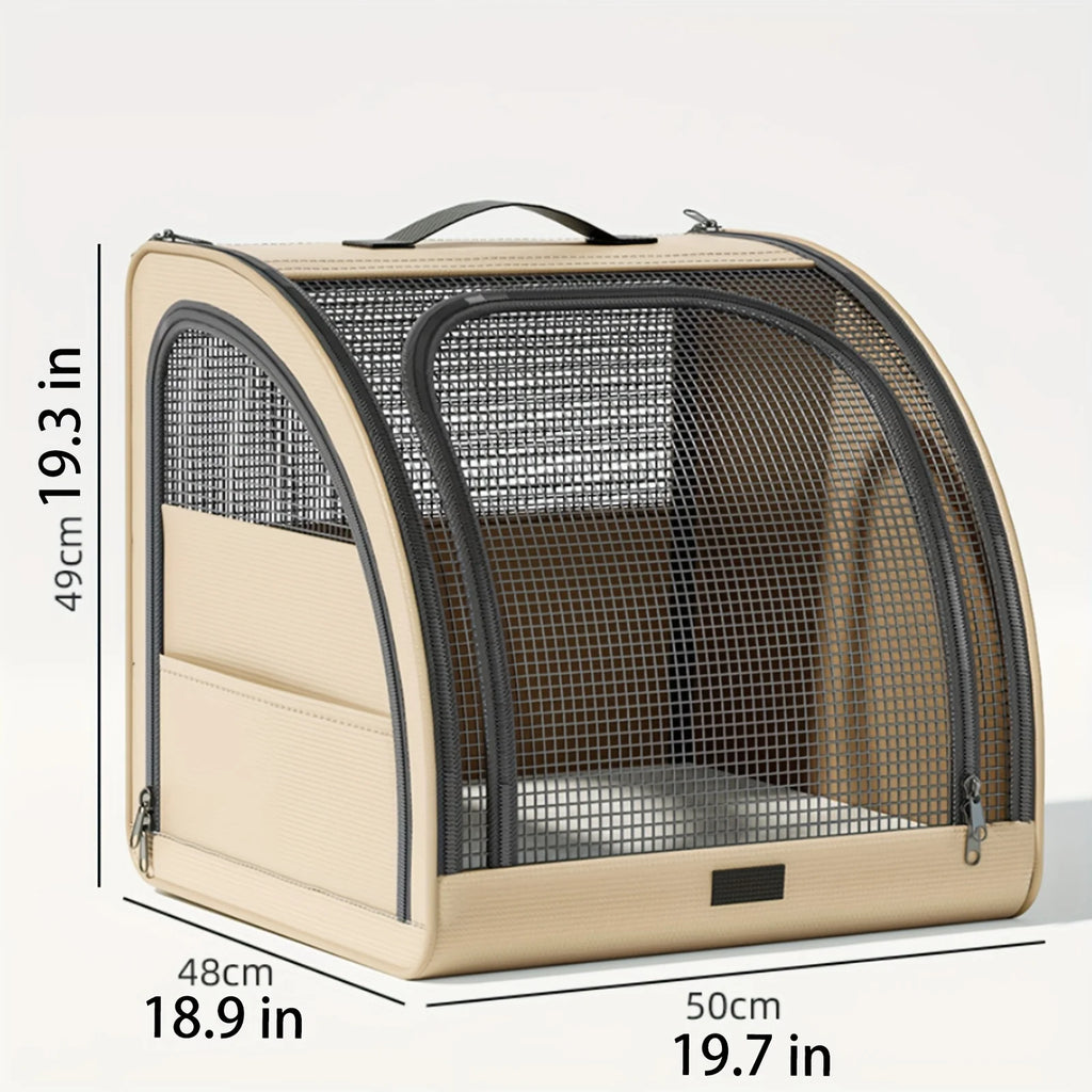 Portable Breathable Pet Travel Car Seat Bed