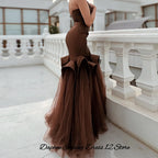 Women's Sweetheart Tulle Mermaid Evening Dress