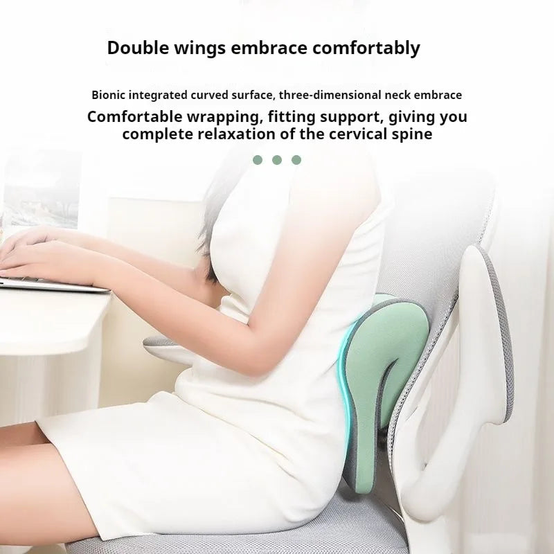 Ergonomic Memory Foam Office Chair Headrest Pillow Neck Support