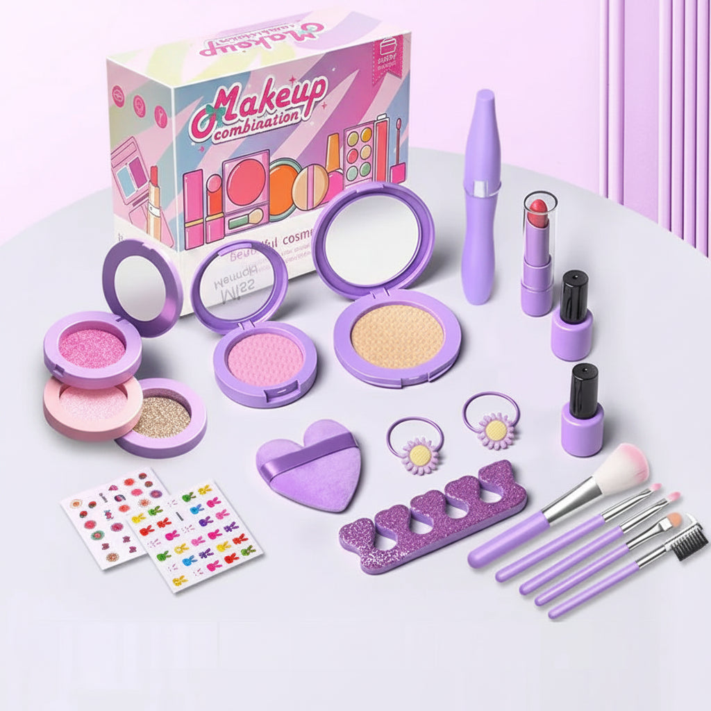 Kids Pretend Play Makeup Cosmetics Simulation Toy Set LTC02536