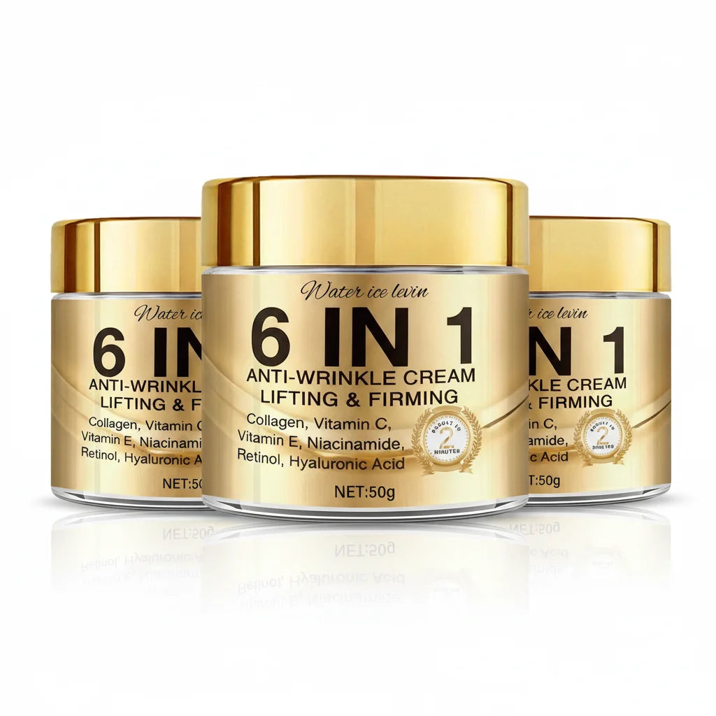 Unisex 6-in-1 Collagen Retinol Firming Anti-Wrinkle Face Cream WA-03-1185 1.8 oz