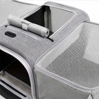 Expandable Double-Sided Pet Carrier Bag Breathable Travel Tote for Cats and Small Dogs