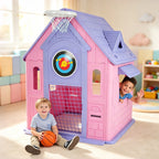 Kids 5 in 1 Sports Activity Cottage Playhouse Toy Set