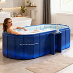Portable Insulated Cold Plunge Ice Bath Tub for Shower