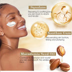 Whitening Anti-Wrinkle Face Cream and Serum Skincare Set