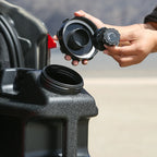 Portable Camping Water Container with Detachable Spigot and 3.4-Gallon Capacity