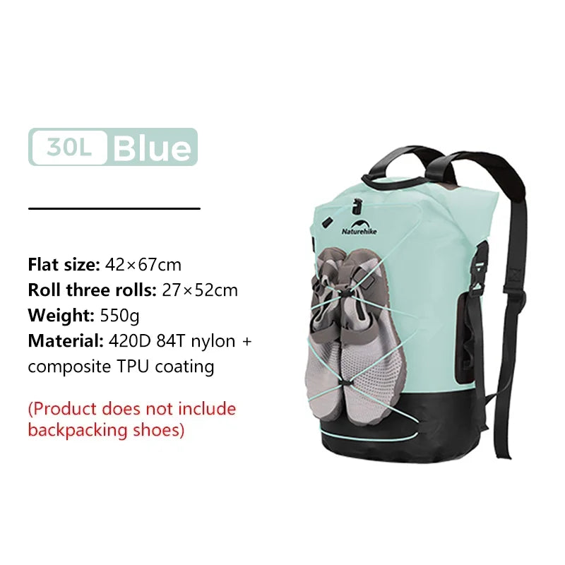 Waterproof Wet and Dry Separation Outdoor Bag with Shoulder Strap