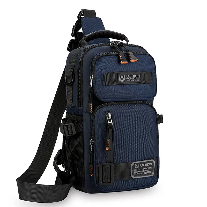 Men's Tactical Outdoor Oxford Crossbody Chest Bag