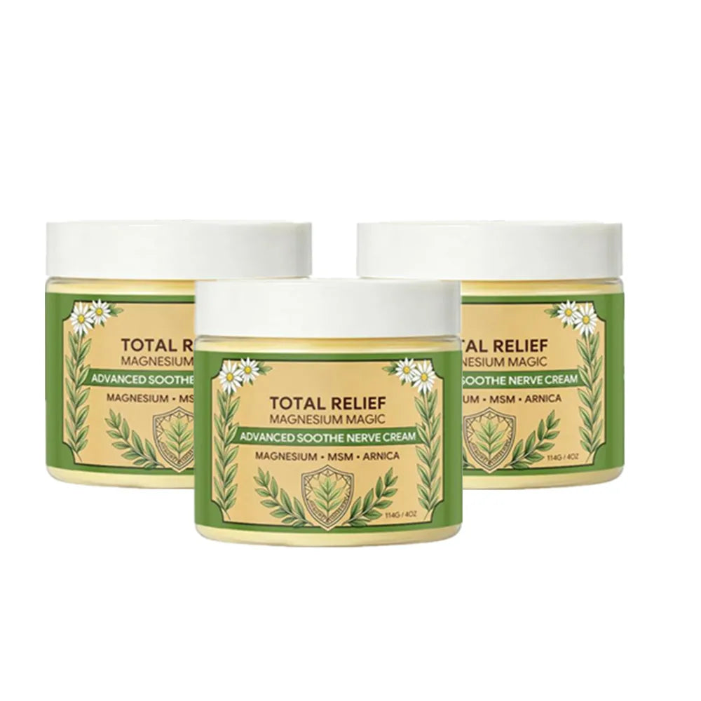 Magnesium MSM Arnica Soothe Nerve Body Cream 4 oz