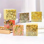 Unisex Floral Essential Oil Moisturizing Bath Soap Gift Set 21.2 oz