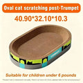 Multifunctional Corrugated Cat Scratching Board Nest and Claw Toy