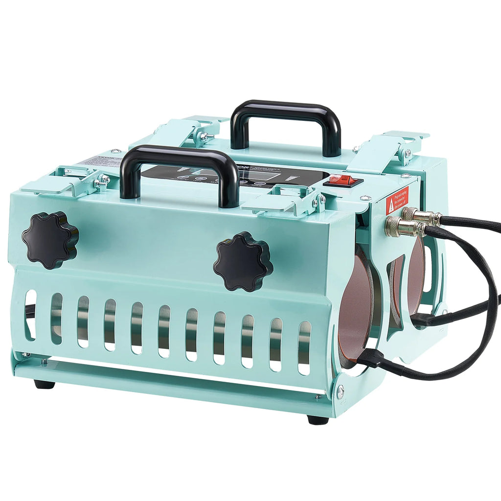 Tumbler Heat Press Machine and Dual Station Mug Sublimation Kit