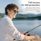 Men's AI Smart Glasses with Dual Camera and Bluetooth W610
