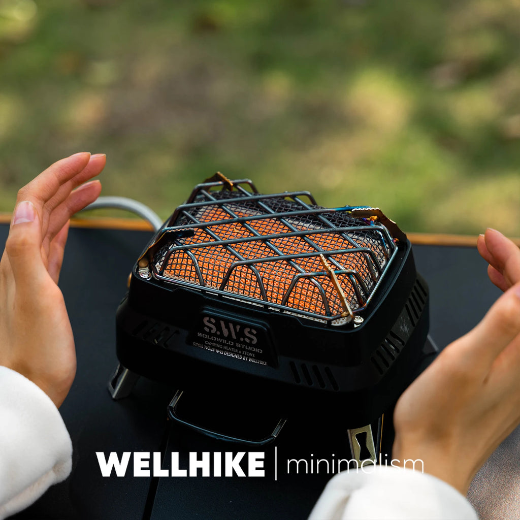 Portable Mini Dual-Purpose Outdoor Heating Stove and Infrared Burner
