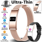 Waterproof Fitness Tracker Smart Band and Health Monitor Smartwatch