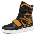 Men's Anti-Slip Wear-Resistant Motorcycle Riding Ankle Boots JC-M089