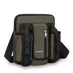 Men's Fashion Oxford Flap Pocket Crossbody Messenger Bag