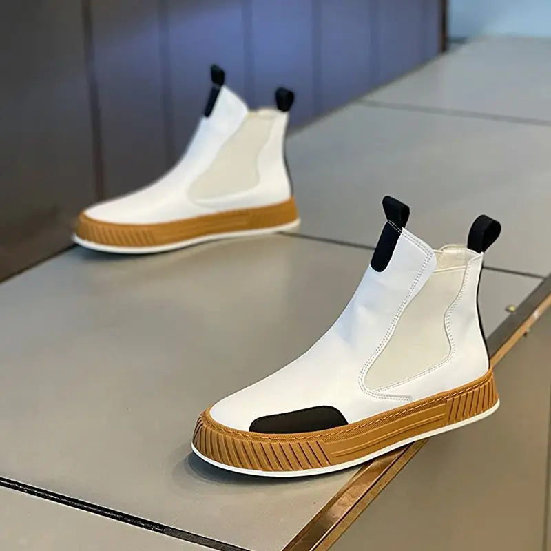 Men's High Top Platform Sneaker Winter Snow Boots