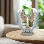 Flat Acrylic Angel Wings Plaque and Desktop Ornament