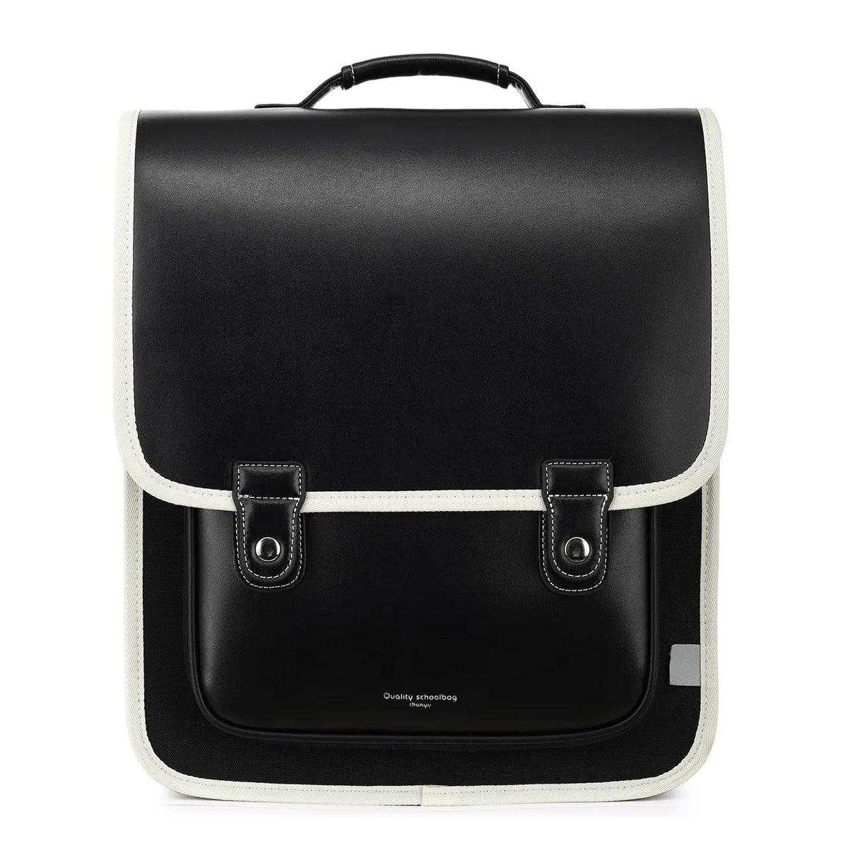 Kids' Fashion PU Leather Waterproof School Backpack