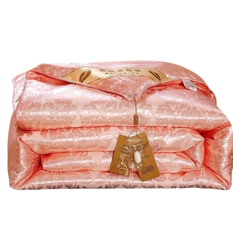 Pure Mulberry Silk Quilt and Warm Cooling Blanket