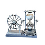 Retro Ferris Wheel Quicksand Hourglass Figurine and Desktop Tabletop Ornament