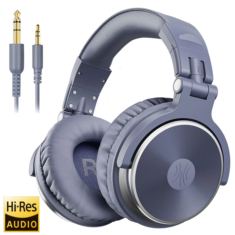 Professional DJ Studio Monitor Over Ear Wired Gaming Headset