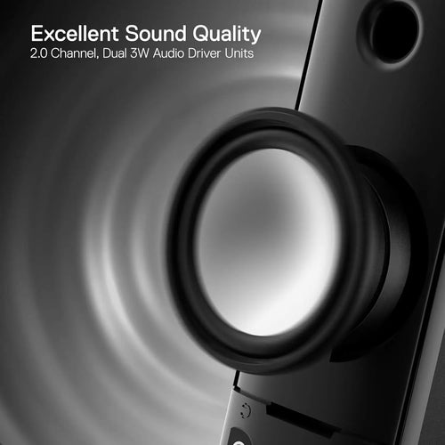 2.0 Channel Stereo PC Gaming Soundbar Speakers GS550