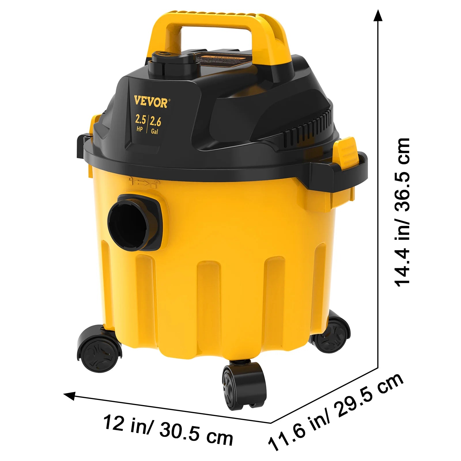 Portable Wet and Dry Shop Vacuum Cleaner with Blower Function 800W VV-GSXCQ-10L