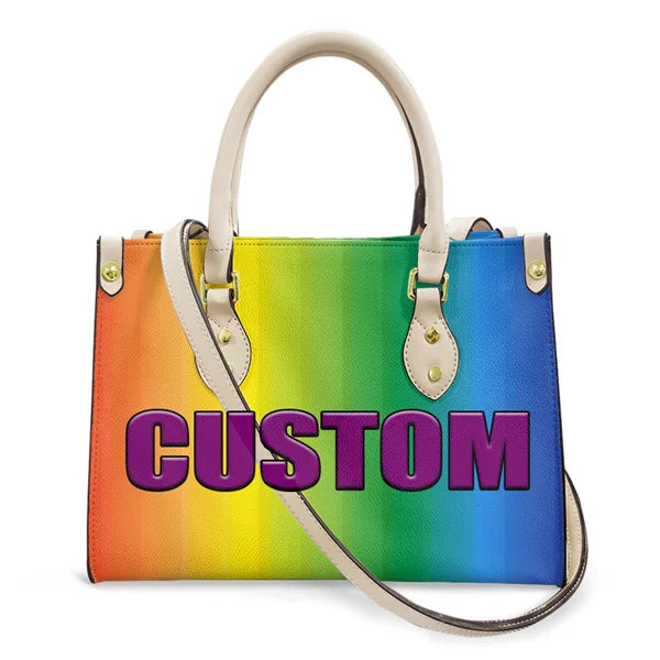 Women's Skull Pattern Faux Leather Shoulder Tote Bag